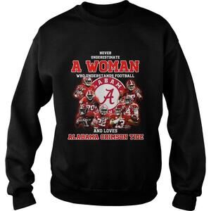 Never Underestimate A Woman Who Understands Football SweatShirt